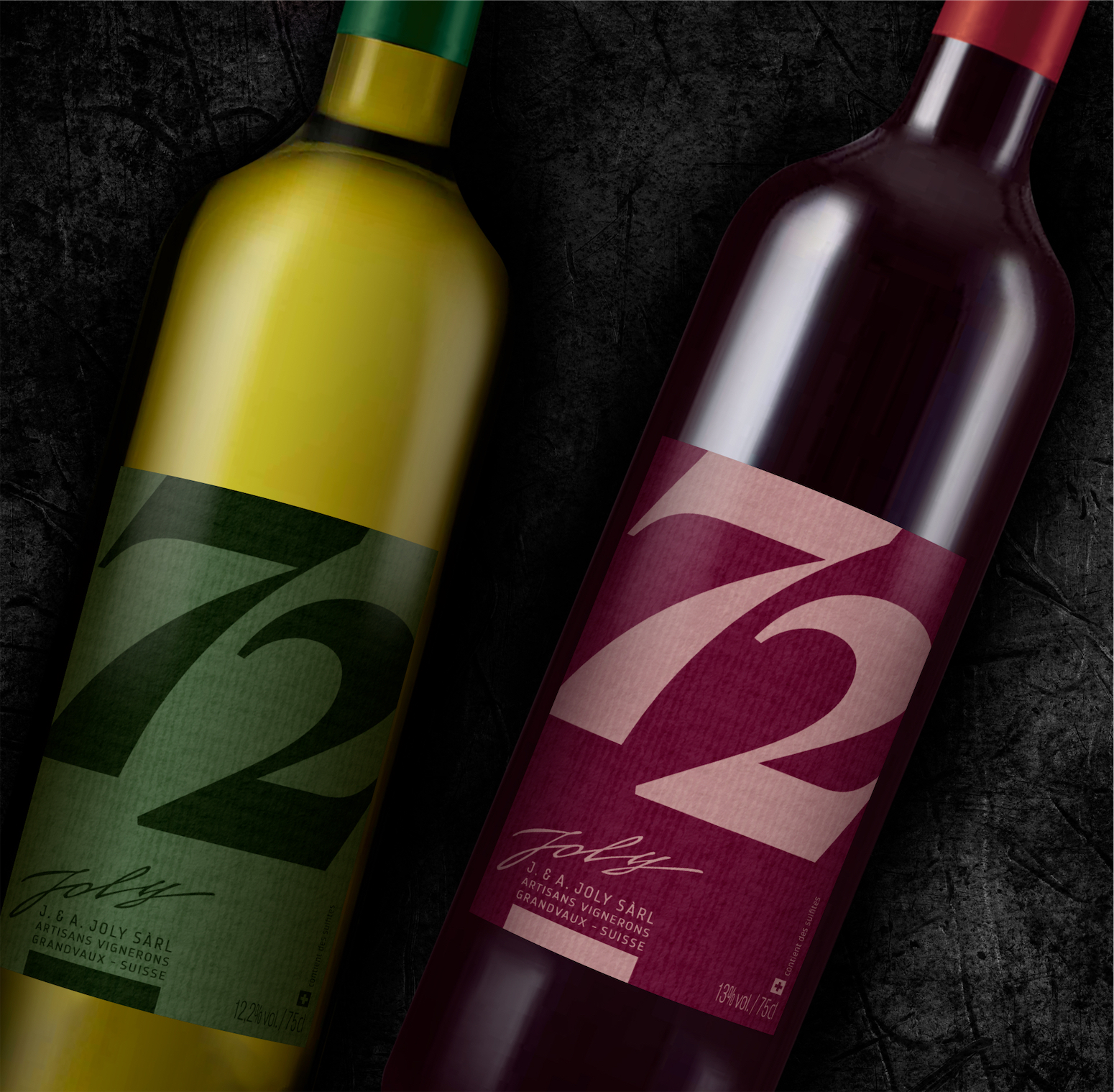 09 Jacques et Aurélia Joly Artisans-Vignerons à Grandvaux, Cuvée anniversaire.