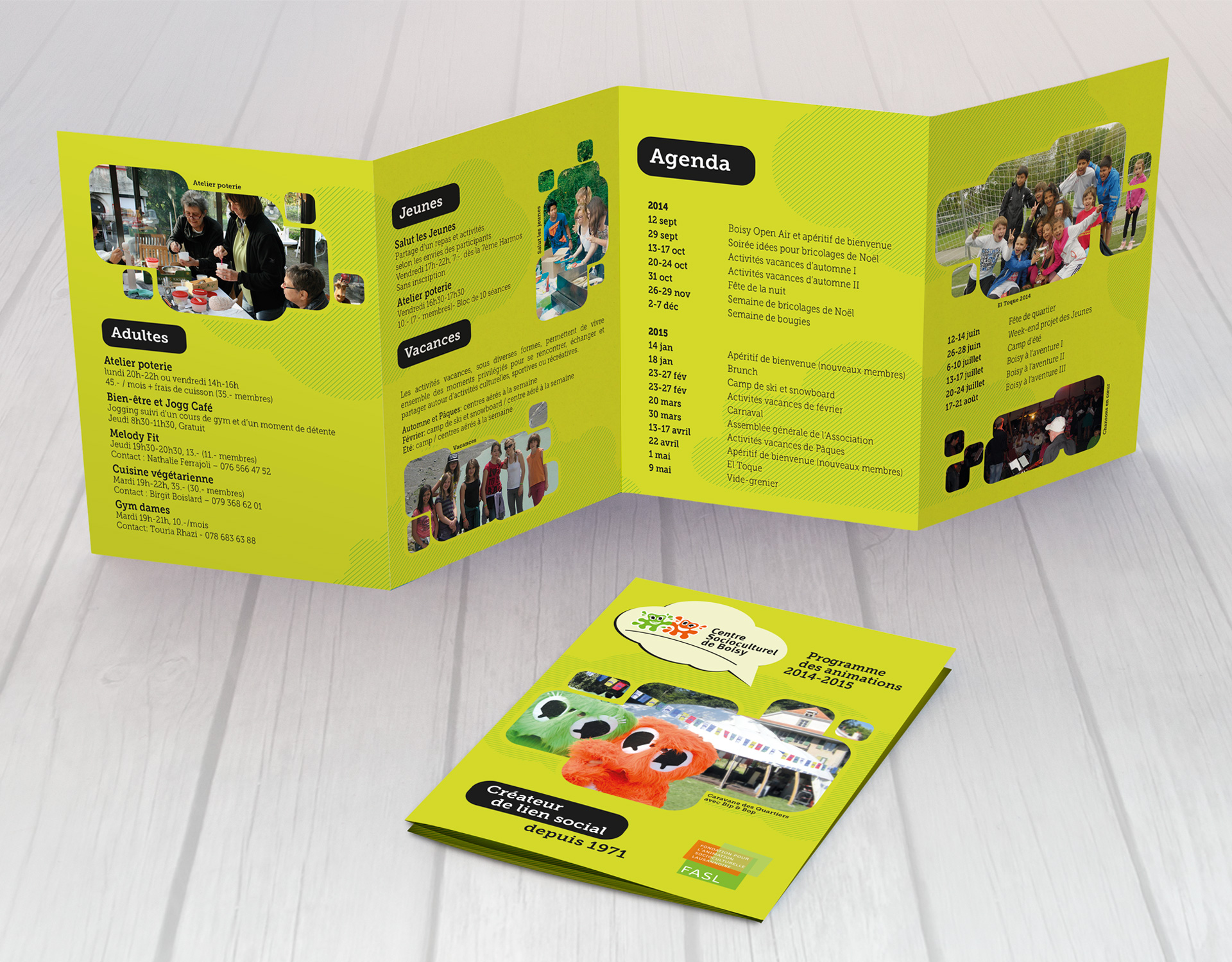 13 Programme du centre socioculturel de Boisy